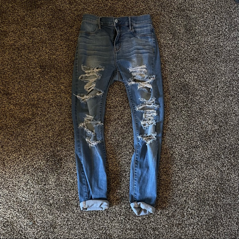 Pacsun Ripped Skinny Jeans.